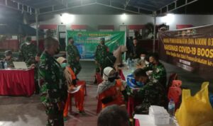 Vaksinasi di Rutan Tanjungbalai karimun SSDF