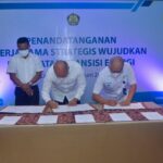 Penandatanganan Nota Kesepahaman mendukung program transisi energi di Labuan Bajo