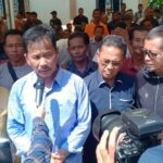 Rudi saat acara silaturahmi dengan warga Anambas