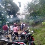 jalan raya Bedeng Seng OKU selatan Longsor