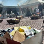 kejari musnahkan sabu Kejari Karimun musnahkan barang bukti 230 perkara, termasuk 2 kilogram sabu di halaman Kantor Kejari Karimun, Kamis (22/6/2023). (JurnalTerkini.id/rusdi)