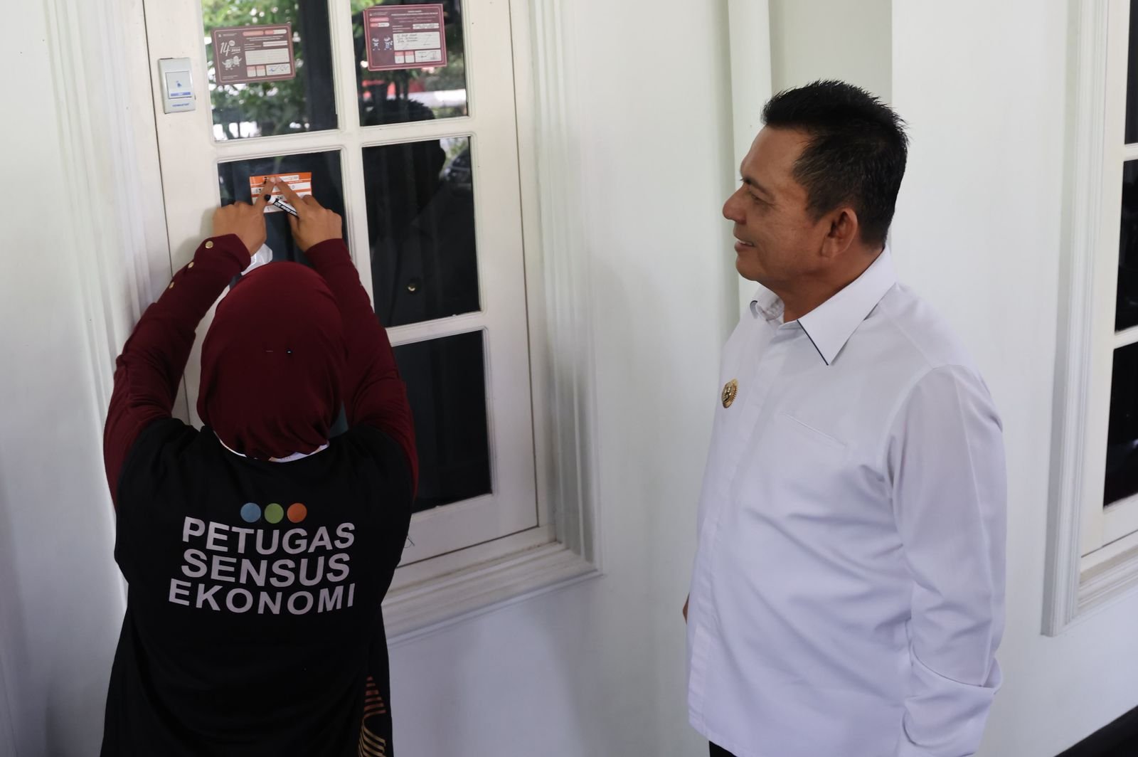 Sensus Ekonomi 2026 Resmi Bergulir di Kepri, Ansar Ahmad Jadi Responden Pertama